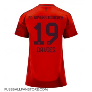 Bayern Munich Alphonso Davies #19 Replik Heimtrikot Damen 2024-25 Kurzarm